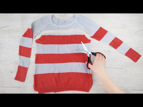 Video: Kako Prepraviti Stari Džemper