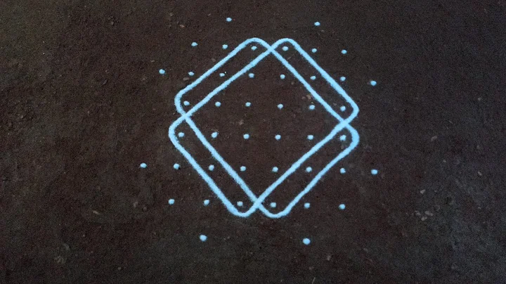 6 dots kambi kolam series episode 14 | traditional kolam designs | sikku kolam | SathyaSelva Arts