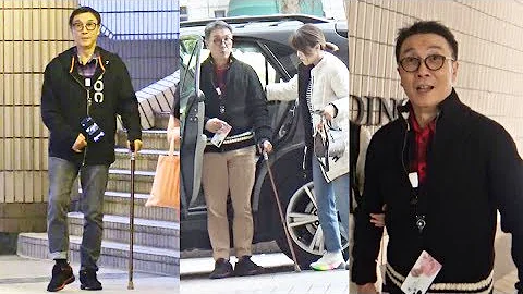 拄拐杖走路口齿不清疑中风 70岁刘松仁：康复中，放心！ - 天天要闻