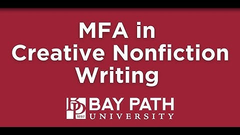 MFA in Creative Nonfiction Information Session