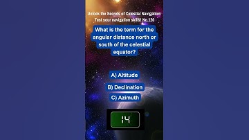 Unlock the Secrets of Celestial Navigation Test Your Navigation Skills No 120