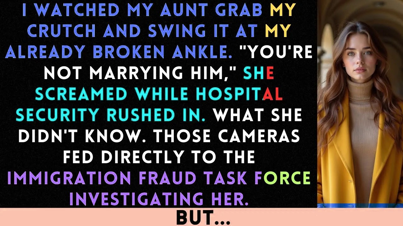 Aunt Fractured My Ankle To Prevent My Wedding Day—The Hospital Scans Reached Five Immigration...