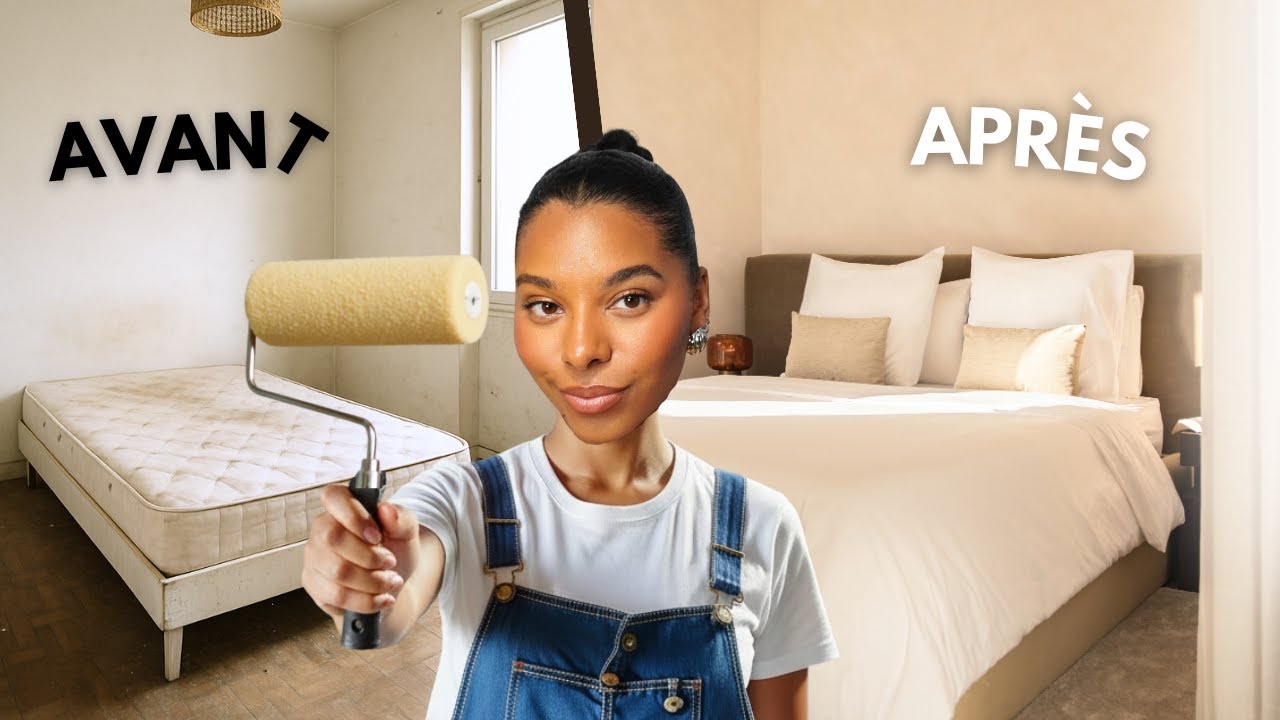 JE TRANSFORME MA CHAMBRE EN SUITE D’HÔTEL DE LUXE (DIY petit budget avec HomeByMe)
