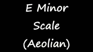 E Minor Scale (Aeolian) - Groove Backing Track for Improvisation! chords