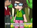 Girl on her knees  roblox total drama  betsy alfonso  me zeeke