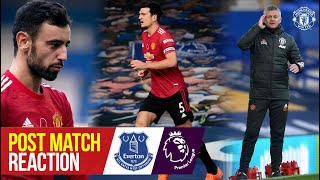 Solskjaer, Fernandes and Maguire react to Goodison Park win | Everton 1-3 Manchester United