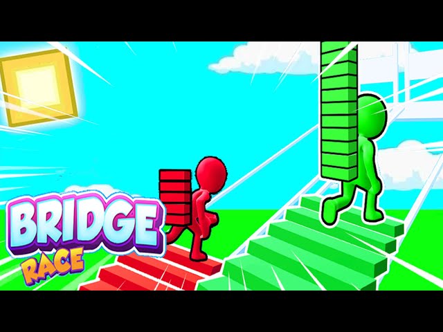 Membangun Jembatan Sampe Ke Angkasa!! - Monster Bridge Race class=