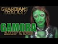 Guardians of the Galaxy Gamora Makeup Tutorial