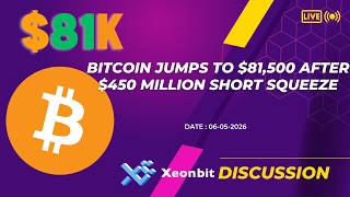Bitcoin jumps to $81,500 after $450 million short squeeze [Xeonbit]
