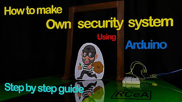 How to make own security system using arduino | Ultrasonic sensor project with the code | DIY