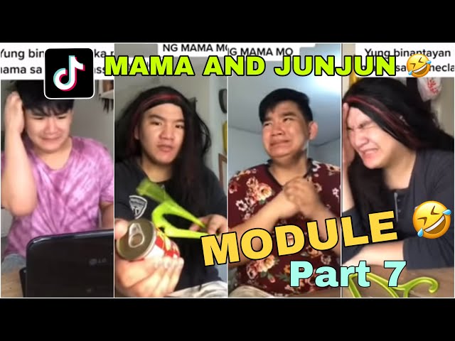 Mama & Jun-Jun Tiktok VIRAL comedy videos PART 7 (Jomar Yee) class=