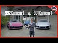 Porsche key swap 992 carrera t vs 991 carrera t with nathan merz  owner impressions 992 gt3