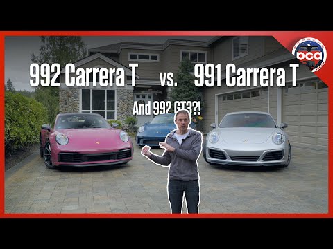 Porsche Key Swap: 992 Carrera T vs 991 Carrera T with Nathan Merz \u0026 owner impressions (+992 GT3!)