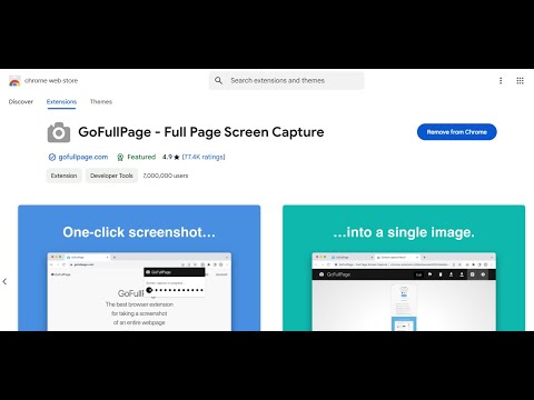 Google Best Full Page Screen Capture | Google Extension | Scrolling Screen Shot | techEavor