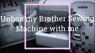 Unboxing My Brother CS7000X Sewing Machine 