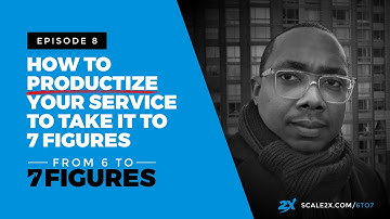 Productize Your Service to Take It to 7 Figures - Perry Jeffries - From 6 to 7 Figures: Episode 8