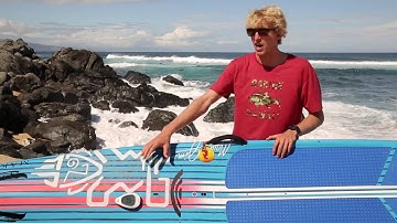 Connor Baxter on the Velocitek Makai