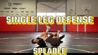 Single Leg Defense Spladle Part 3