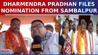 Lok Sabha Polls 2024: Union Minister Dharmendra Pradhan Files Nomination From Odisha's Sambalpur