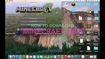 How to download Minecraft 1.8.8 on mac