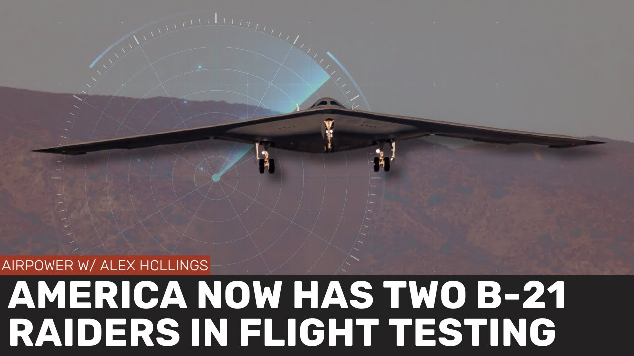 America's 2ND B-21 Raider is now flying