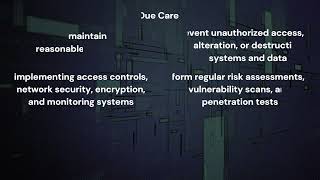Due Care and Due Dilligence