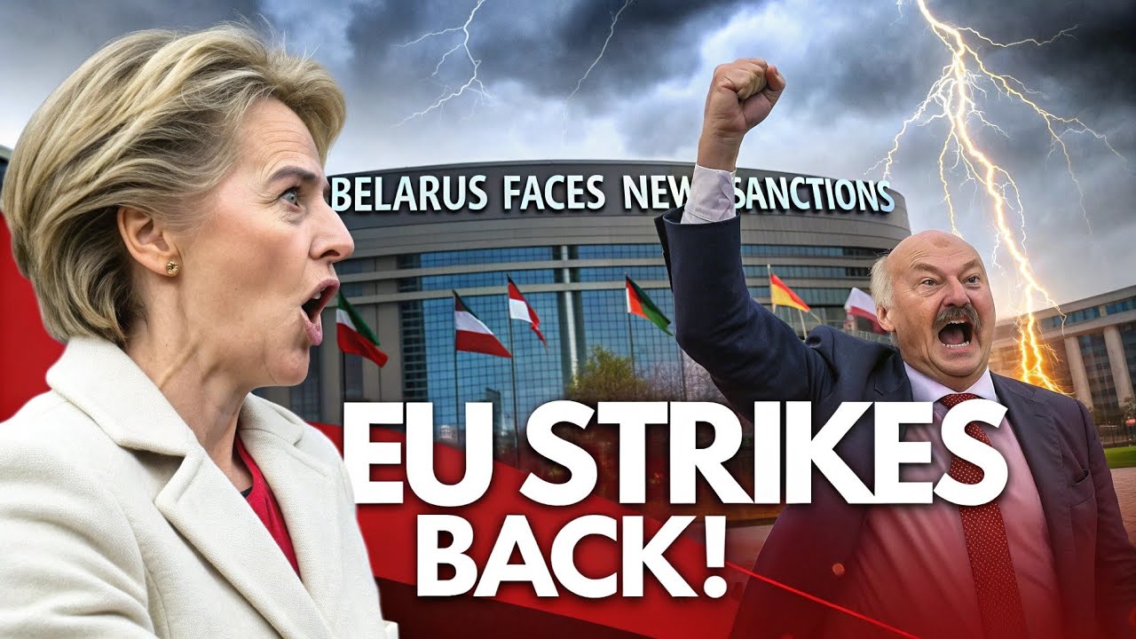 EU STRIKES BACK! New Sanctions on Belarus Over Human Rights Abuses & Russia Tension