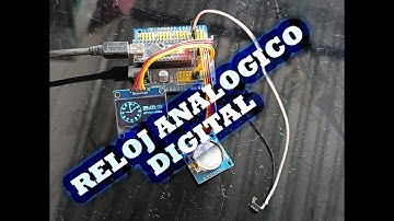 !!! RELOJ ANALÓGICO - DIGITAL CON ARDUINO - PROYECTO FULL !!!