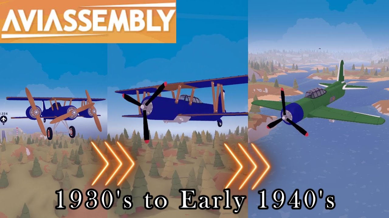 Xcba From Biplanes To Monoplanes We Fly [Aviassembly - YouTube