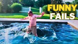 He thinks he can walk on the water! | Hilarious Water Fails | Part 5