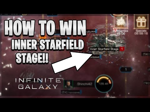 How to Capture Inner Starfield Stage lvl 1 Moving to Zone 2 | Infinite Galaxy