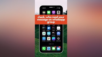 check who read your message in whatsapp group