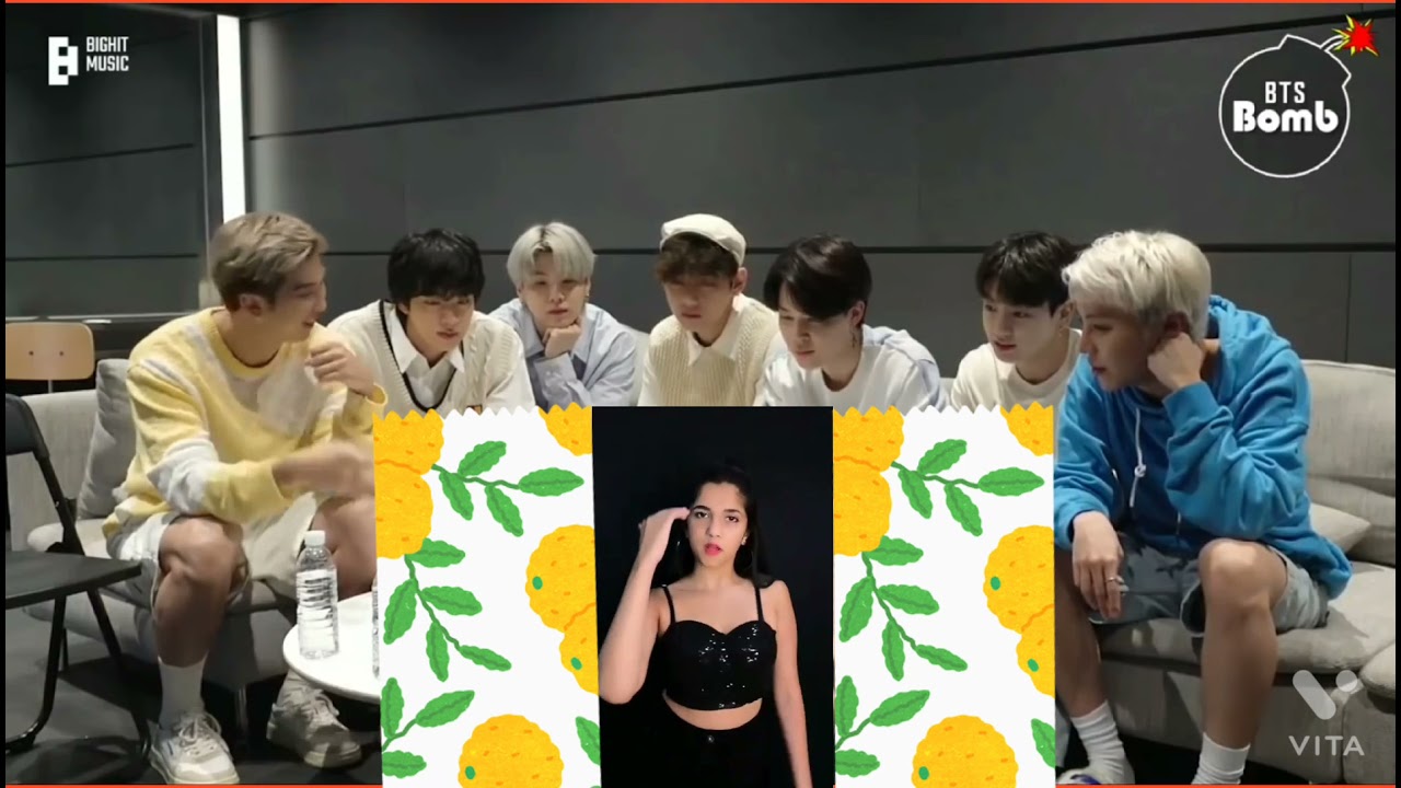 BTS reaction on prachi Kadam instagram reels ll Cute reaction