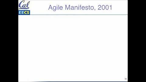 coursera - SaaS - 1.3 - Development Processes: Waterfall vs. Agile