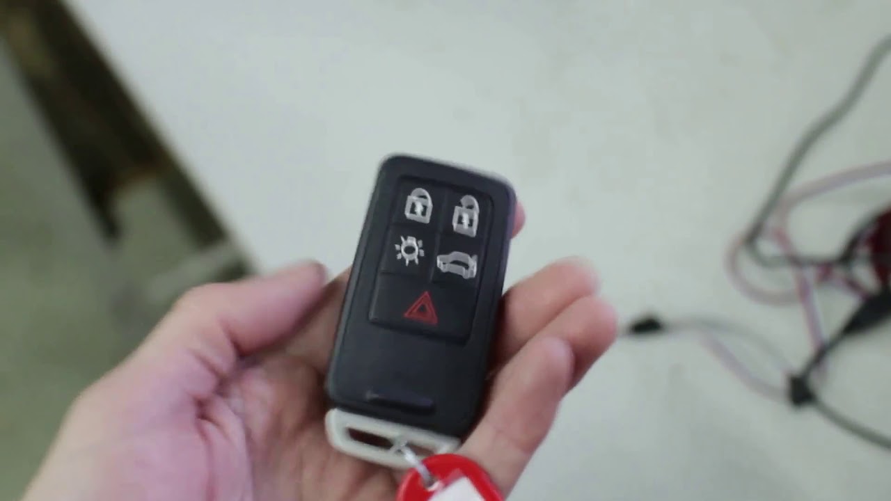 Дистанционный запуск двигателя volvo