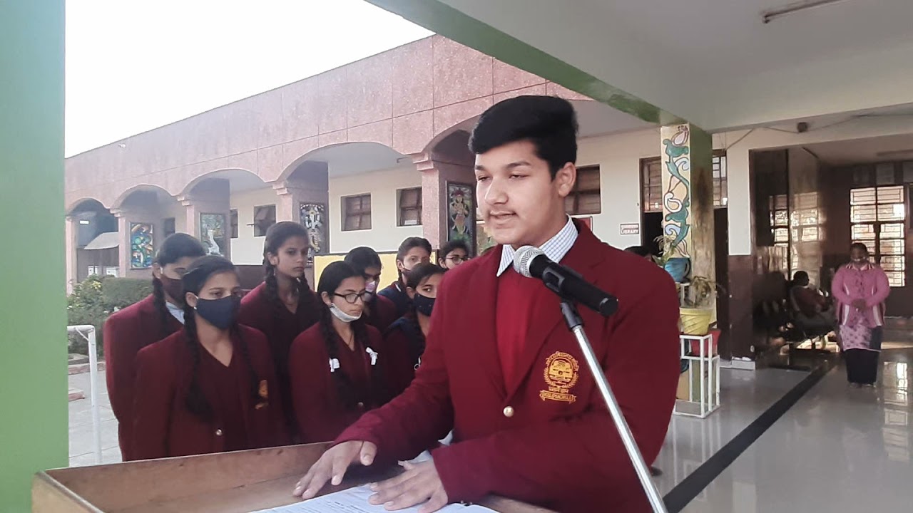 Morning Assembly#jnv mouli