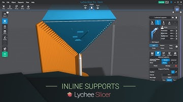 Inline Supports Tool in Lychee Slicer : Overview