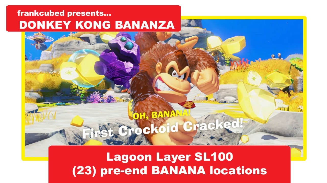 Donkey Kong Bananza: Lagoon Layer SL100 (23) pre-end BANANA
