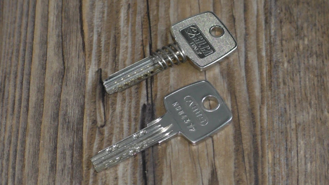 ABUS EC 75 öffnen/knacken/picken/Lock Picking/Padlock/Vorhängeschloss knacken/Schlagschlüssel