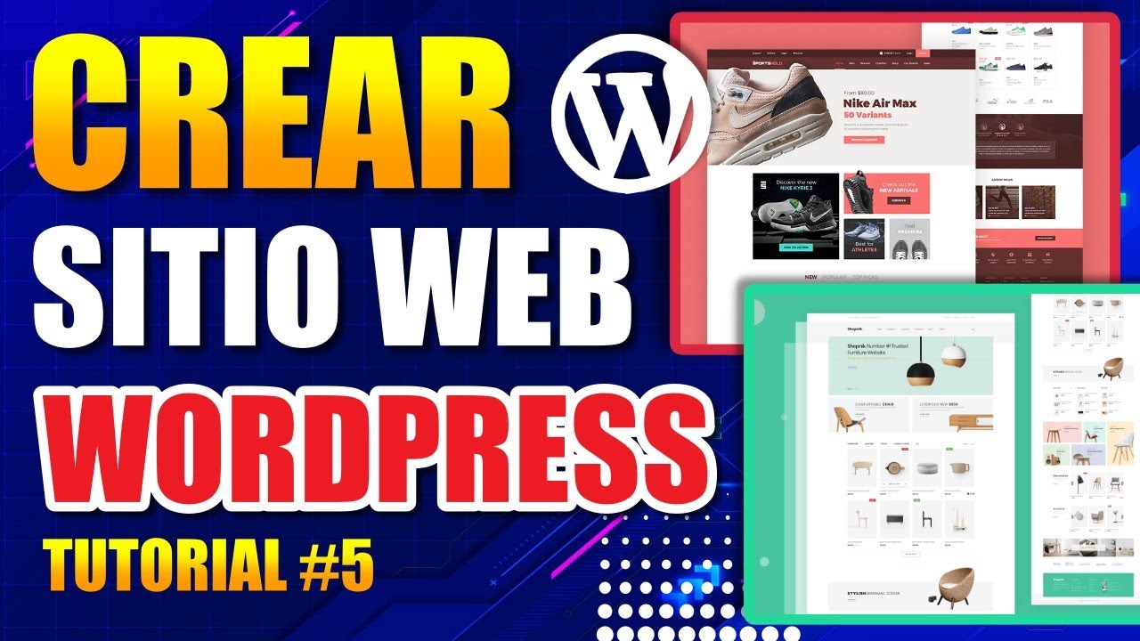🚀 ¿Cómo CREAR sitio WEB en WORDPRESS fácil y rápido? - YouTube