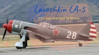 Lavochkin LA-5 facts ✈️ Soviet  fighter aircraft 🛩 of World War II ☢️😒