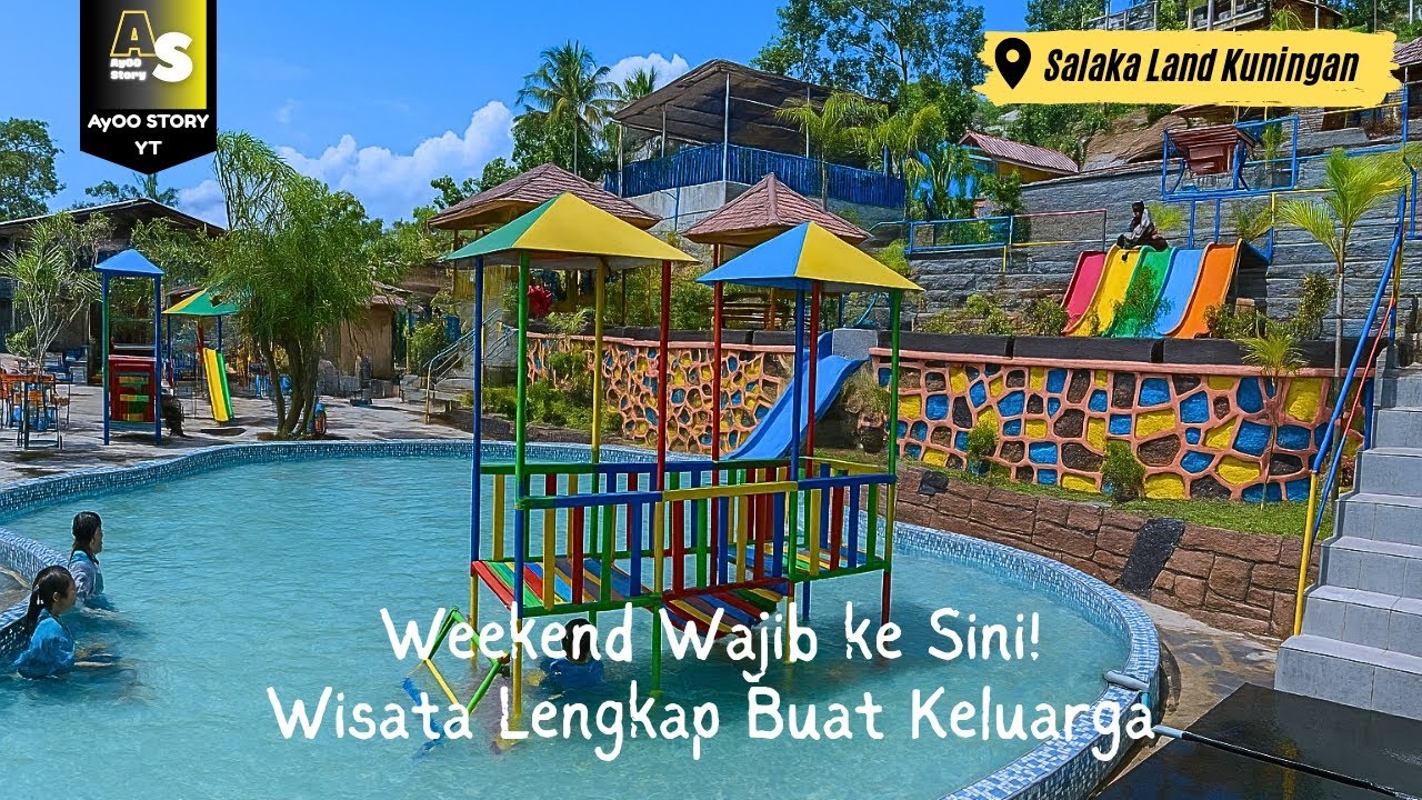 Kolam Renang + Restoran + Alam Indah?! Semua Ada di SALAKA LAND Kuningan 😍