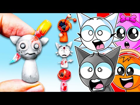 SPRUNKI SQUAD REMADE AS CLAY
