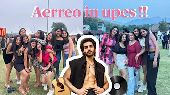 Uurja day 1 🎬| DJ Aerreo in upes dehradun | My last college fest ✨