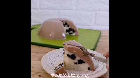 Mudah banget !! Resep Puding Roti Milo Oreo || #reseprumahan