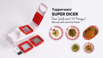 Revolutionize Your Kitchen with the Tupperware Super Dicer - Slice, Dice, and Conquer!