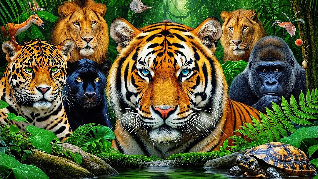 Life in the Amazon jungle and how they survive | 8K ASMR