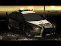NFS Undercover PSP Mitsubishi Lancer Evolution X Police Cruiser NFS Undercover PSP Mitsubishi Lancer Evolution X Police Cruiser
