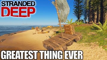 Raft Build With Mobile Storage | Stranded Deep | Let