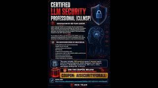 Famous Certified LLM Security Professional (CLLMSP): 100% Free Exam Opportunity Net Worth